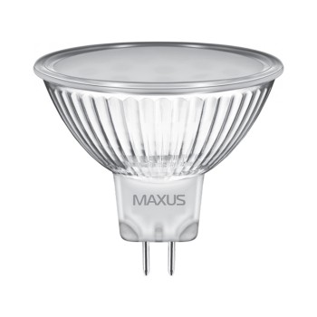 Светодиодная лампа Maxus LED-143 MR16 3W 3000K 220V GU5.3 GL